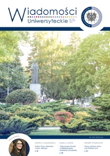 Wiadomości Uniwersyteckie. R. 26, nr 7=226 (wrzesień 2016)