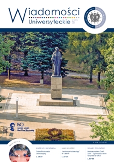Wiadomości Uniwersyteckie. R. 27, nr 5=234 (maj 2017)