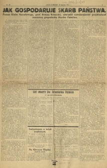 Głos Lubelski : pismo codzienne. R. 18, nr 30 (30 stycznia 1931)