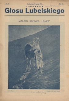 Ilustracja Głosu Lubelskiego R. 3, nr 7 (14 luty 1926)
