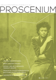 Proscenium : lubelska gazeta teatralna. Nr 9 (grudzień 2015)