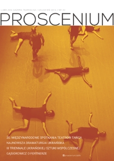 Proscenium : lubelska gazeta teatralna. Nr 20 (grudzień 2016)