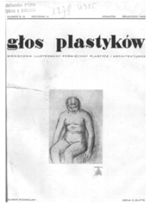 Głos Plastyków R. 3, nr 5/6 (grudzień 1933)