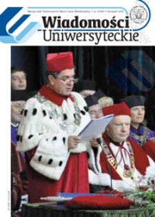 Wiadomości Uniwersyteckie R. 20, nr 9 (list. 2010)