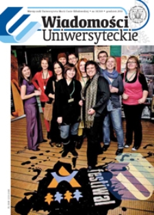 Wiadomości Uniwersyteckie R. 20, nr 10 (grudz. 2010)