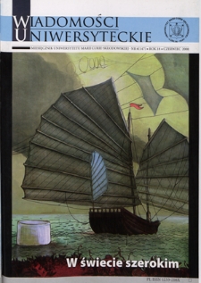 Wiadomości Uniwersyteckie R. 18, nr 6=147 (czerwiec 2008)