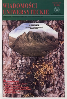 Wiadomości Uniwersyteckie R. 11, nr 3=80 (marzec 2001)