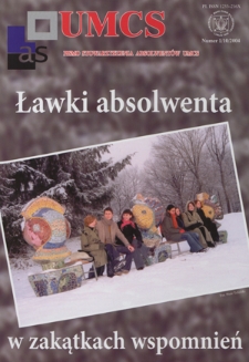 AS UMCS : pismo Stowarzyszenia Absolwentów UMCS, nr 1=10 (2004)