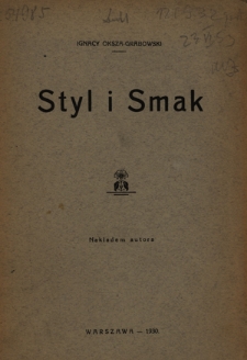 Styl i smak
