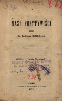 Nasi pozytywiści