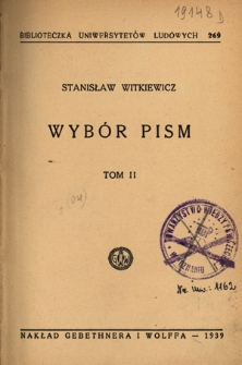 Wyb&oacute;r pism. T. 2