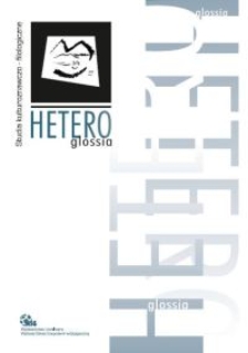 Heteroglossia : studia kulturoznawczo-filologiczne / Instytut Kulturoznawstwa i Katedra Lingwistyki Stosowanej Wyższej Szkoły Gospodarki w Bydgoszczy. - Vol. 7 (2017)