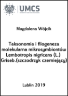 Taksonomia i filogeneza molekularna mikrosymbiont&oacute;w Lembotropis nigricans (L.) Griseb. (szczodrzyk czerniejący)