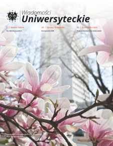 Wiadomości Uniwersyteckie / Uniwersytet Marii Curie-Skłodowskiej. 2020, nr 4=264 (kwiecień)
