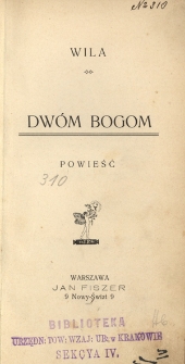 Dw&oacute;m bogom