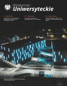 Wiadomości Uniwersyteckie / Uniwersytet Marii Curie-Skłodowskiej. 2020, nr 9=269 (październik 2020)