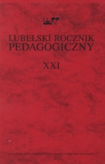 Lubelski Rocznik Pedagogiczny T. 21 (2001)