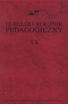 Lubelski Rocznik Pedagogiczny T. 20 (2000)