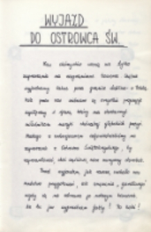 Wyjazd do Ostrowca Świętokrzyskiego, [9.05.1993 r.]
