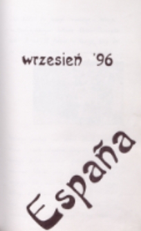 Espana, wrzesień '96