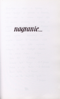 Nagranie..., [22.06.1998 r.]