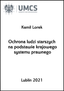 Ochrona ludzi starszych na podstawie krajowego systemu prawnego