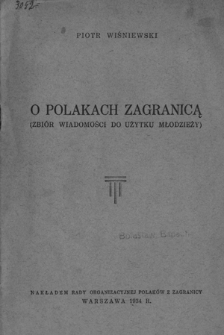 O Polakach zagranicą