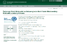 Regionalne Centrum Ekologiczne o Światowym Dniu Mokradeł 2019 w UMCS