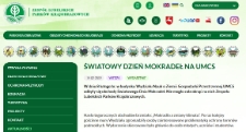 Zespół Lubelskich Parków Krajobrazowych o Światowym Dniu Mokradeł 2019 w UMCS