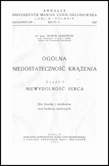 Ogólna niedostateczność krążęnia. Cz. 1, Niewydolność serca