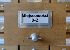 Rękopisy. Katalog miejscowości