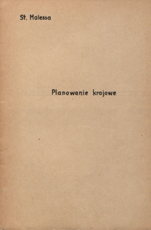 Planowanie krajowe