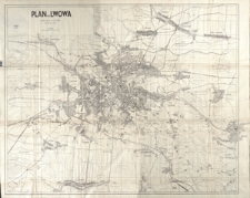 Plan m. Lwowa : według stanu z listopada i grudnia 1918 r.
