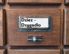 DZIEZ-DZYGADLO Katalog alfabetyczny