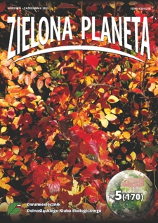 Zielona Planeta : dwumiesięcznik Okręgu Dolnośląskiego PKE / Okręg Dolnośląski Polskiego Klubu Ekologicznego.2023, 5=170
