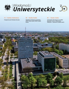 Wiadomości Uniwersyteckie / Uniwersytet Marii Curie-Skłodowskiej. 2021, nr 5=276 (maj)