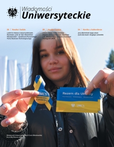 Wiadomości Uniwersyteckie / Uniwersytet Marii Curie-Skłodowskiej. 2022, nr 3=285 (marzec)