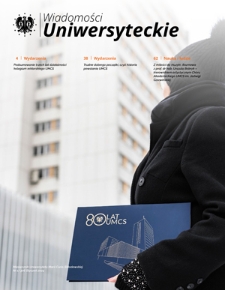 Wiadomości Uniwersyteckie / Uniwersytet Marii Curie-Skłodowskiej. 2024, nr 1=306 (styczeń)