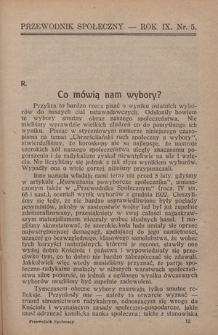 Przewodnik Społeczny : miesięcznik poświęcony kierownictwu stowarzyszeń polskich. R. 9 (1928), nr 5