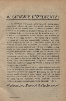Przewodnik Społeczny : miesięcznik poświęcony kierownictwu stowarzyszeń polskich. R. 3 (1921/1922), nr 4