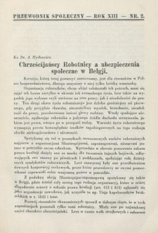 Przewodnik Społeczny : miesięcznik poświęcony kierownictwu stowarzyszeń polskich. R. 13, nr 2 (1932)