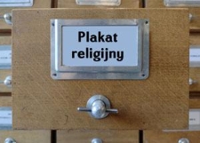 Plakat religijny