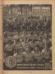 Pracownik Państwowy : organ Związku Zawodowego Pracowników Państwowych R. P. - R. 5, nr 6 [45] (1 czerwiec 1950)