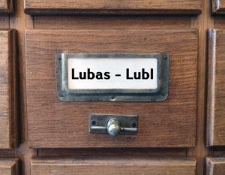 LUBAS-LUBL Katalog alfabetyczny