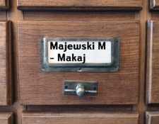 MAJEWSKI M.-MAKAJ Katalog alfabetyczny