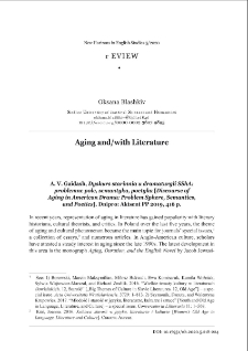 Aging and/with literature