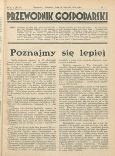 Przewodnik Gospodarski R. 2 [24], nr 3 (19 stycznia 1930)