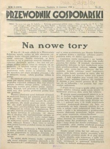 Przewodnik Gospodarski : organ Centralnego Towarzystwa Organizacyj i Kółek Rolniczych R. 2 [24], nr 24 (15 czerwca 1930)