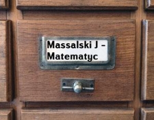 MASSALSKI J.-MATEMATYC Katalog alfabetyczny