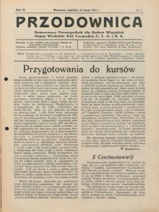 Przodownica : ilustrowany dwutygodnik dla kobiet wiejskich : organ Wydziału K&oacute;ł Gospodyń C.T.O. i K.R. R. 4, nr 3 (19 lutego 1933)